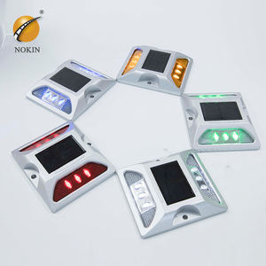 NOKIN אלומיניום LED 20T התנגדות מהבהב העלה סוג סמן מדרכה הרבעה כביש שמש כביש - Product Image 2