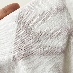 Ombrage <span class=keywords><strong>blanc</strong></span> épais personnalisé pour les magasins d'hôtel de haute qualité, rouleaux de tissu de dentelle de rideau transparent - Product Image 1