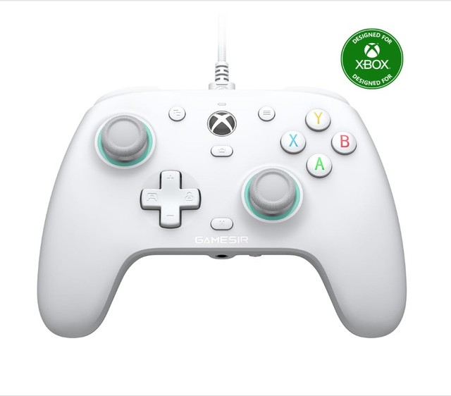 GameSir G7 SE Controller Mappable Back Buttons Hall Effect Sticks Low Latency No Drift Wired Gamepad for Pc Steam