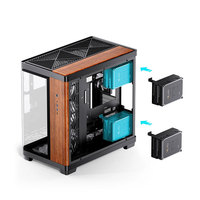 JONSBO TK-4 Steel Seaview Full Tower ATX Gaming Computer Case Tempered Glass Side Panel Back Insertion Motherboard Support