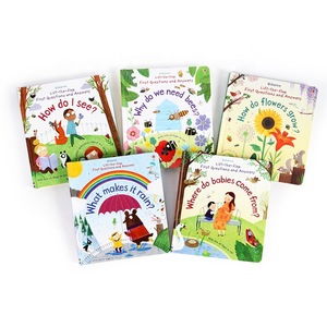 Libro de <span class=keywords><strong>Preguntas</strong></span> y Respuestas para Niños con Solapas para Levantar, Impresión de Libros Educativos en Inglés para el Aprendizaje Infantil - Product Image 5