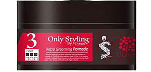 Pomade coiffante à tenue forte CYNOS pour hommes, marque privée, brillance et gel fixant - Product Image 3