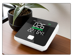 Многофункциональный LED-монитор качества воздуха 3-в-1: измеритель концентрации PM2.5, температуры и влажности с функцией газоанализатора - Product Image 3