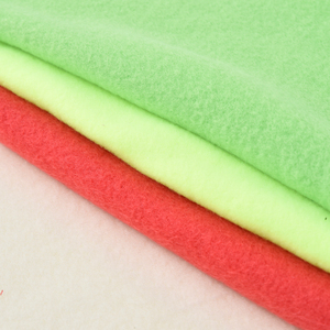 Venta al <span class=keywords><strong>por</strong></span> mayor 100% tela de poliéster sólido y Arco Iris forro <span class=keywords><strong>polar</strong></span> chaqueta de invierno niñas abrigo para ropa de dormir y cortinas - Product Image 3