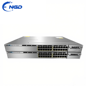 Commutateurs réseau de cœur gérés modulaires empilables Gigabit Ethernet PoE 24 ports de la série 3750 d'origine utilisés WS-<span class=keywords><strong>C3750X</strong></span>-<span class=keywords><strong>24P</strong></span>-E/S/<span class=keywords><strong>L</strong></span> - Product Image 1