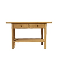 Vente directe d'usine meubles chinois en gros meubles de salon en bois antiques table console à deux tiroirs en bois récupéré