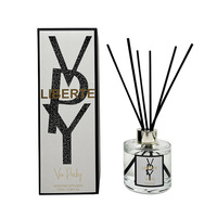Diffuseur de bouteilles au design personnalisé Diffuseur d'anches souples 5 bâtonnets d'anches 100ML Diffuseur d'aromathérapie en verre sans feu