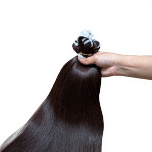Virgin Human Hair Extensions Bulk <b>Body</b> <b>Wave</b> Super Double Drawn Ends Machine Weft Vietnamese Hair Weave - Product Image 1