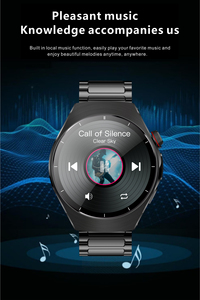 Reloj Inteligente Wi5 <span class=keywords><strong>PRO</strong></span> con Pantalla Táctil Completa, Notificaciones de Mensajes, Ubicación Compartida, Patrones de Movimiento, NFC, para Hombre, de Lujo - Product Image 6