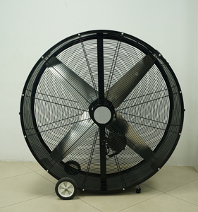 Ventilador Industrial de 48 Pulgadas, Ventilador de Tambor con Correa de Transmisión, Metálico, Eléctrico, Eficiente Energéticamente, 5 Estrellas, para Uso Comercial/Industrial GAPIDF016 (KHA-1845) - Product Image 3