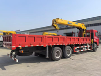 Grue montée sur camion SCS400-5, 16 tonnes, flèche à cinq sections, série de grues motorisées