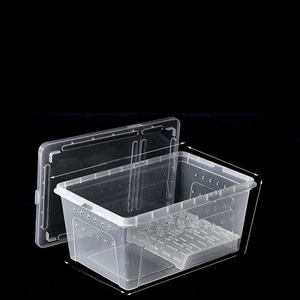 Boîte de reproduction pour reptiles en plastique transparent, boîte de transport pour gecko, serpent, araignée, boîte de reproduction pour reptiles - Product Image 2