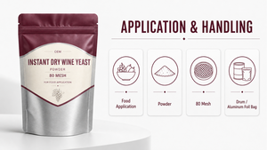 <span class=keywords><strong>Levadura</strong></span> de Vino Instantánea <span class=keywords><strong>Angel</strong></span> (Extracto Herbal) en Polvo de Grado Alimenticio, Venta al por Mayor de Fábrica OEM, Envase de Tambor de 500g - Product Image 3