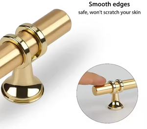 Avrupa lüks mutfak mobilyası donanım paslanmaz çelik çekmece dolap kapı kolları çeker kolları lüks dolap kulpu - Product Image 3