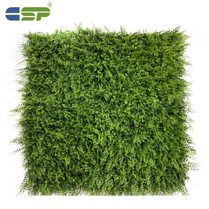 Thiết Kế Mới Rừng Phong Cách Dọc Nhà Máy Tường Tường Nhân Tạo Treo Nhà Máy Màu Xanh Lá Cây Cỏ Tường Cỏ Nhân Tạo Cho Trang Trí Nội Thất - Product Image 4
