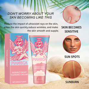 Label privé bain de soleil soins de la peau lotion bronzante <span class=keywords><strong>pour</strong></span> le corps crème de bronzage tube accélérateur crème de bronzage extrême rose <span class=keywords><strong>pour</strong></span> l'extérieur - Product Image 4