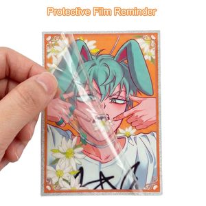 Yjacuing Alien Stage Rabbit Series Plaque d'art en acrylique 6,5 x 4,7 pouces, figurine anime scintillante officielle, objet décoratif <span class=keywords><strong>de</strong></span> <span class=keywords><strong>table</strong></span> Alnst - Product Image 4