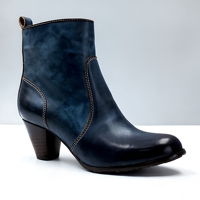 Nouvelles Bottines Décontractées Quotidiennes à Bout Rond pour Femme, Chaussures d'Hiver Noires Confortables à Talon Carré Épais