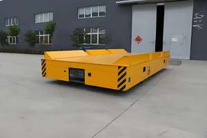 Les chariots AGV de 10 tonnes peuvent être utilisés comme camions à plate-forme sans rail à des rabais d'usine - Product Image 6