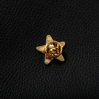 Or souriant pentagramme cinq étoiles épinglettes insigne en métal visage souriant positif broche émail broche