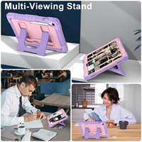 Harde PC Premium siliconen tablet hoes met stabiele standaard voor Samsung Galaxy Tab S10 Lite S10 FE S9 FE S9 10.9 11 inch