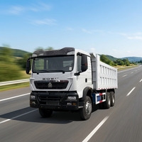 Восстановленный самосвал SINOTRUK HOWO, дизельный, 6x4, Евро-3, грузоподъемность 30 тонн, 371-375 л.с., с камерой заднего вида, в продаже