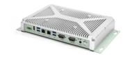 Ordinateur embarqué ultra-fin sans ventilateur 11e génération Celeron J6412, contrôleur industriel, stockage SSD/HDD, 4 ports USB 3.0