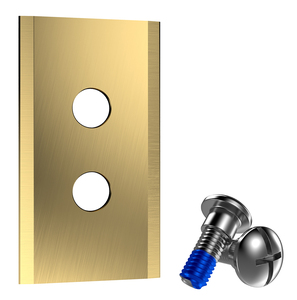 Cuchilla de Repuesto para Robot Cortacésped Mammotion <span class=keywords><strong>Luba</strong></span> Yuka, Cuchillas Robóticas de Titanio Resistentes, con Arandelas de Plástico - Product Image 2