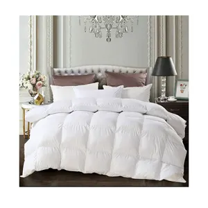 High Quality Custom Size Hotel Washable Duck Down Comforter White Clean Down Bed Duvet