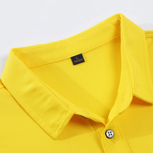 Men's Polo Shirt 200g Solid Color Stretchy Non Deforming Daily Wear - Product Image 2
