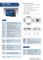 Fábrica Industrial Todo en Uno Panel Pc 15 "pulgadas Precio competitivo Computadora industrial Intel HD