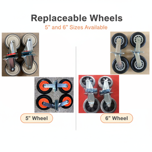 Chariot de service moderne à 4 roues pour hôtel, chariot de ménage, chambre d'hôtes, pour serveur d'hôtel et chariot de service - Product Image 5