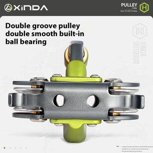 Xinda 3.ª Generación Serie H: Herramienta de Elevación de Doble Polea Abierta para Pistas de Carreras en Altura y Deslizamientos en Parques de Jungla - Product Image 3