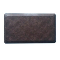 2.1cm Thickness PU Leather Foam Kitchen Runner Rugs Anti-Fatigue Mats