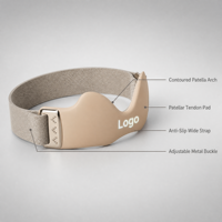 Sangle de genou de soutien rotulien, bande de genou pour tendon rotulien, pour tendinite, sauteurs, course à pied et sports