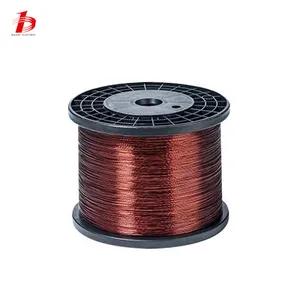 Alambre calibre 11 de aluminio para embobinar 2.94mm AWG11 2.30mm Polyimide Enameled Aluminium Winding Wire for Wind Motors