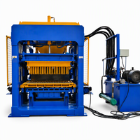 Machine automatique de fabrication de briques en béton QT8-15 pour pavés, bordures et blocs creux – Production efficace