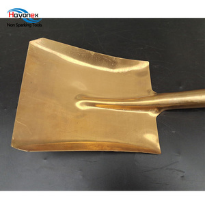 Không phát ra tia lửa công cụ Explosion Proof vuông xẻng tay cầm bằng gỗ công cụ an toàn làm bằng berili Đồng tuyết lở xẻng tuyết xẻng - Product Image 3