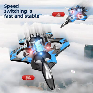 <strong>RC</strong> Plane <strong>Drone</strong> for Kids Adult Beginner Avion De Juguete LED Remote Control Aircraft with Auto Hover Fighter Jet Toy - Product Image 3
