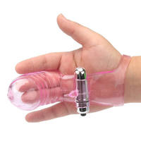 YuShan Finger Sleeve Vibrator Batterie enthalten Mini Finger Vibrator Sex Stimulieren Kitzler Vibrieren Vorspiel Orgasmus Sexy-Gerät