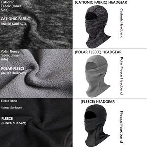 Cagoule de ski automne-hiver pour homme et femme, doublée, coupe-vent, pour sports de plein air, moto, <span class=keywords><strong>anti</strong></span>-froid, masque de conduite - Product Image 6