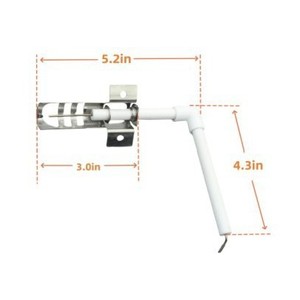 Aguja de encendido para estufa de gas WPW10324262 para quemador empotrado doméstico, fácil operación - Product Image 4
