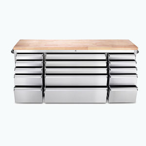 Hyxion <span class=keywords><strong>Hand</strong></span> Karren Edelstahl 72 Zoll Werkzeug Brust Gummi Holz Arbeit Top mit Heimgebrauch - Product Image 6