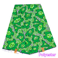 100% Polyester africain cire imprimé tissu léger PVC enduit tissé Technique respirant pour ethnique Banquet artisanat rideaux