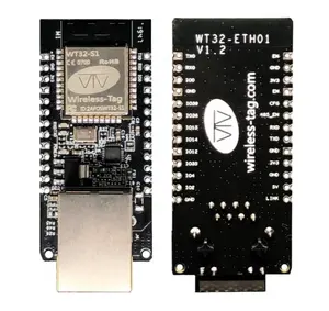 WT32ETH01 LAN arayüzü 32Mbit 5V ESP32 Ethernet IO modülü dayalı ESP32-Dev-kitC RJ45 ağ geçidi