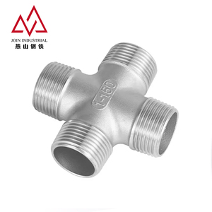 Croce filettata maschio- maschio in acciaio inossidabile approvata MSS <span class=keywords><strong>SP</strong></span> 83 per un'ottima tenuta e sigillatura, ideale per tubazioni di strumentazione di precisione - Product Image 4