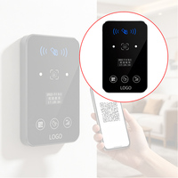 Lector de Control de Acceso JINGXIN con Pantalla OLED, Audio Opcional de 1W, Protocolo HTTP, HTTPS, MQTT, Código QR, para Edificios de Departamentos