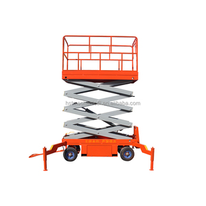 Plataforma de Trabajo Aérea de Buen Precio, Elevador de Tijera Móvil con Control Remoto Eléctrico, Alimentación por Batería <span class=keywords><strong>AC</strong></span>/<span class=keywords><strong>DC</strong></span> - Product Image 6