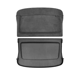 Pour <span class=keywords><strong>Audi</strong></span> <span class=keywords><strong>Q4</strong></span> <span class=keywords><strong>E</strong></span>-<span class=keywords><strong>tron</strong></span> : Cache-coffre arrière, cache-bagages, séparateur de rangement intérieur, accessoires de modification - Product Image 1