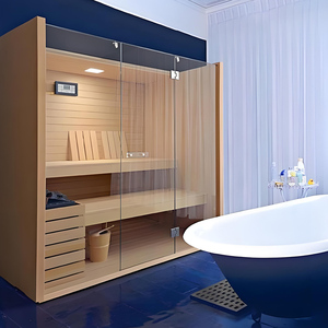 Saune per Interni ed Esterni Personalizzabili, Combinazioni di Doccia a <span class=keywords><strong>Vapore</strong></span> e Sauna - Product Image 6